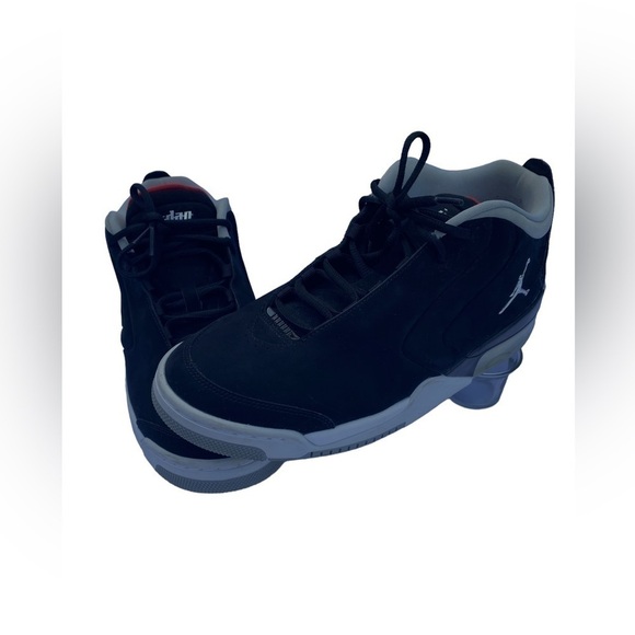 Jordan Big Fund 23  Black Suede Mens 11 - Picture 4 of 14